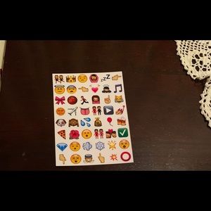 Emoji stickers